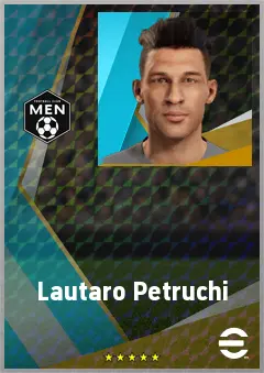 Lautaro Petruchi eFootball 2026 player card, 72 OVR GK