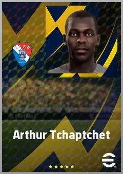 Arthur Tchaptchet eFootball 2026 player card, 63 OVR CB