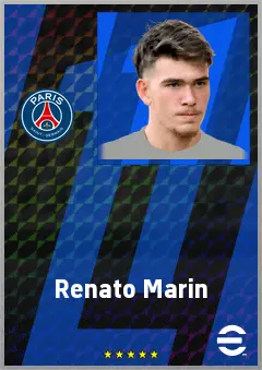 Renato Marin eFootball 2026 player card, 65 OVR GK