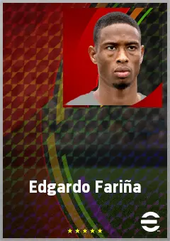 Edgardo Fariña eFootball 2026 player card, 68 OVR CB