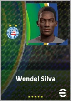 Wendel Silva eFootball 2026 player card, 64 OVR DMF
