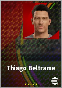 Thiago Beltrame eFootball 2026 player card, 66 OVR GK