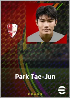 Park Tae-Jun eFootball 2026 player card, 69 OVR CMF