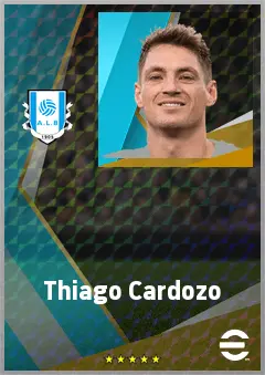 Thiago Cardozo eFootball 2026 player card, 76 OVR GK