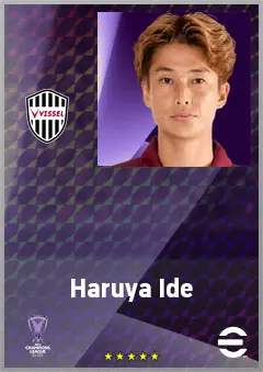 Ide Haruya eFootball 2026 player card, 69 OVR AMF
