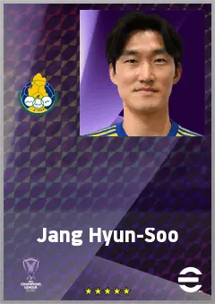 Jang Hyun-Soo eFootball 2026 player card, 72 OVR CB