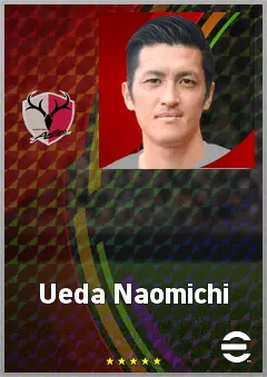Ueda Naomichi eFootball 2026 player card, 73 OVR CB