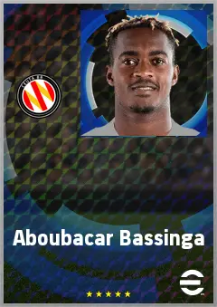Aboubacar Bassinga eFootball 2026 player card, 65 OVR CMF