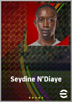Seydine N'Diaye eFootball 2026 player card, 69 OVR CB