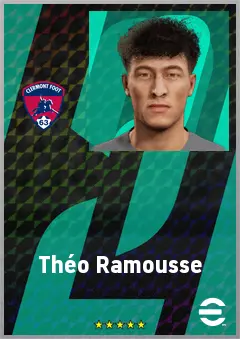 Théo Ramousse eFootball 2026 player card, 62 OVR GK
