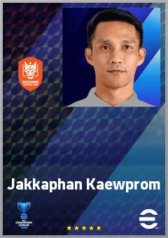 Jakkaphan Kaewprom eFootball 2026 player card, 66 OVR AMF