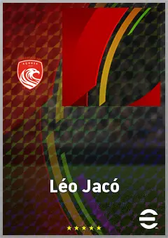 Léo Jacó eFootball 2026 player card, 66 OVR CF