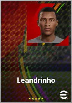 Leandrinho eFootball 2026 player card, 67 OVR LB
