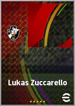 Lukas Zuccarello eFootball 2026 player card, 65 OVR LWF