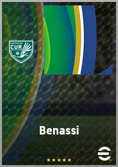Benassi eFootball 2026 player card, 64 OVR GK