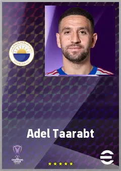 Adel Taarabt eFootball 2026 player card, 73 OVR AMF