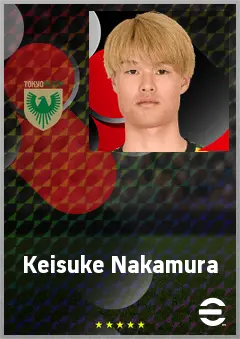 Nakamura Keisuke eFootball 2026 player card, 63 OVR GK