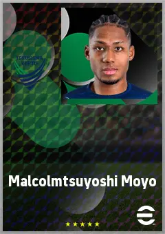 Moyo Malcolmtsuyoshi eFootball 2026 player card, 64 OVR RMF