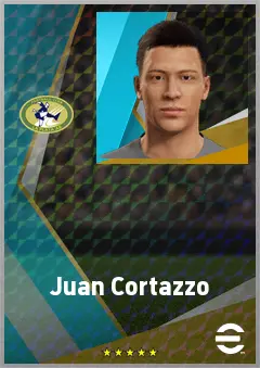 Juan Cortazzo eFootball 2026 player card, 70 OVR CB