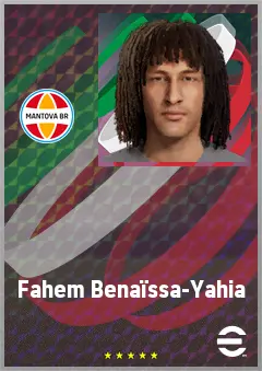 Fahem Benaïssa-Yahia eFootball 2026 player card, 69 OVR LB