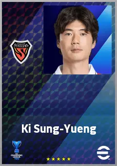 Ki Sung-Yueng eFootball 2026 player card, 70 OVR DMF