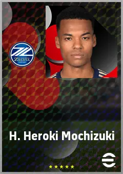 Mochizuki Henry H. eFootball 2026 player card, 67 OVR RMF