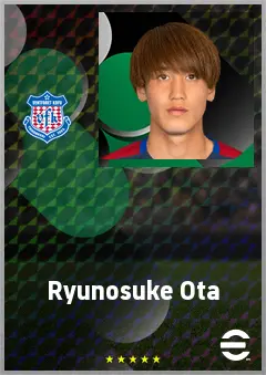 Ota Ryunosuke eFootball 2026 player card, 67 OVR CF