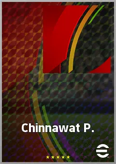 Chinnawat P. eFootball 2026 player card, 63 OVR CF
