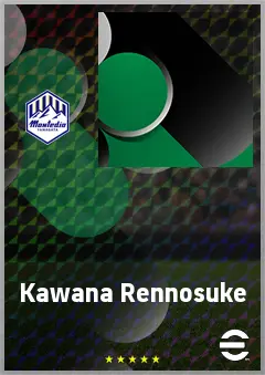 Kawana Rennosuke eFootball 2026 player card, 66 OVR LMF