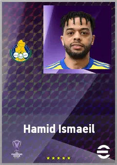 Hamid Ismaeil eFootball 2026 player card, 69 OVR RB
