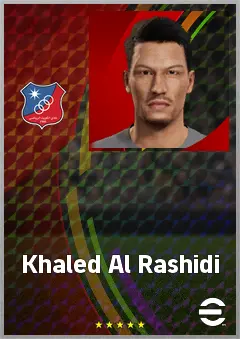 Khaled Al Rashidi eFootball 2026 player card, 68 OVR GK
