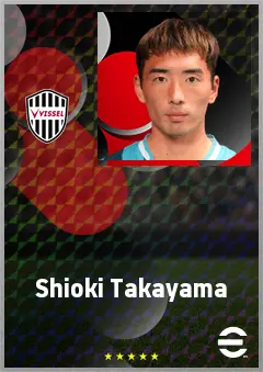 Takayama Shioki eFootball 2026 player card, 61 OVR GK