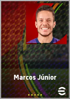 Marcos Júnior eFootball 2026 player card, 70 OVR AMF