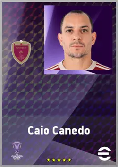 Caio Canedo eFootball 2026 player card, 72 OVR CF