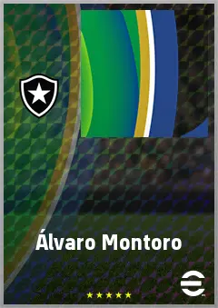 Álvaro Montoro eFootball 2026 player card, 74 OVR AMF