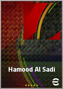 Hamood Al Sadi eFootball 2026 player card, 67 OVR AMF