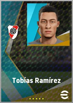 Tobías Ramírez eFootball 2026 player card, 72 OVR CB