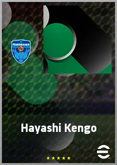 Hayashi Kengo eFootball 2026 player card, 60 OVR RB