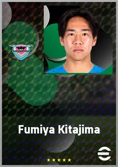Kitajima Fumiya eFootball 2026 player card, 64 OVR LB