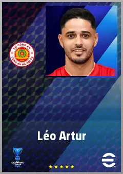 Léo Artur eFootball 2026 player card, 70 OVR SS