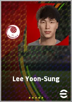 Lee Yoon-Sung eFootball 2026 player card, 61 OVR GK