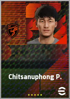 Chitsanuphong P. eFootball 2026 player card, 63 OVR LWF