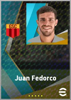 Juan Fedorco eFootball 2026 player card, 72 OVR CB