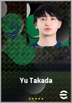 Takada Yu eFootball 2026 player card, 59 OVR CMF