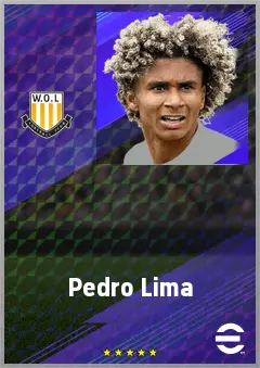 Pedro Lima eFootball 2026 player card, 69 OVR RB