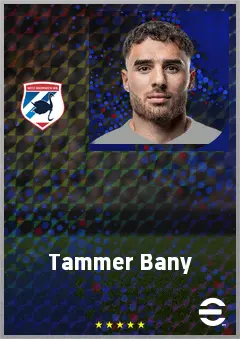 Tammer Bany eFootball 2026 player card, 68 OVR SS