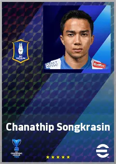 Chanathip Songkrasin eFootball 2026 player card, 70 OVR AMF