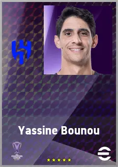 Yassine Bounou eFootball 2026 player card, 79 OVR GK