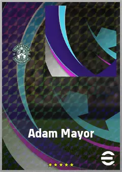 Adam Mayor eFootball 2026 player card, 66 OVR LMF