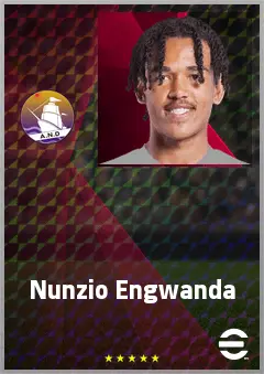 Nunzio Engwanda eFootball 2026 player card, 65 OVR CB